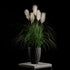 Graminée artificielle Roseau à Plumes 110 cm Galan GA — déco intérieur réaliste sans entretien