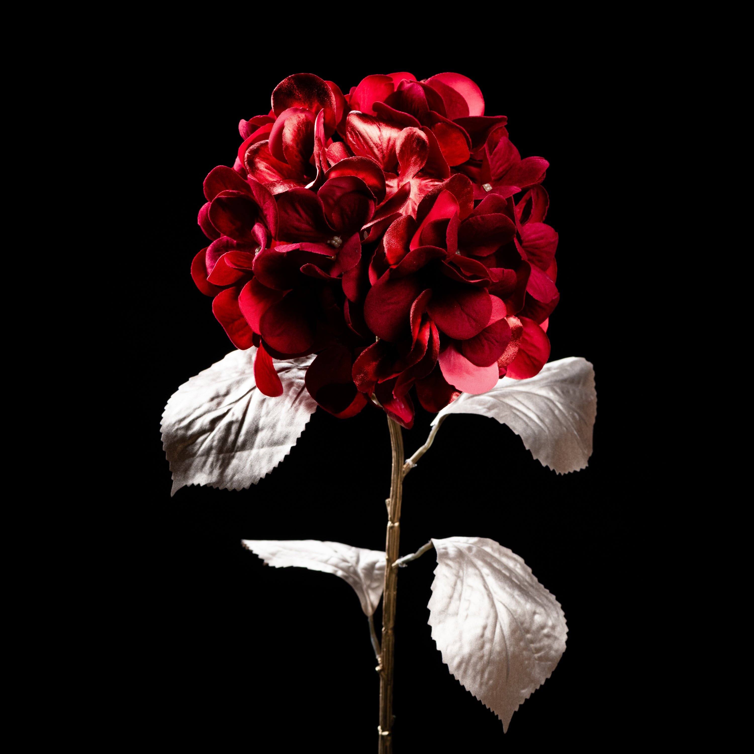Hortensia artificiel Velours 80 cm Galan GA — vue alternative, plante d&