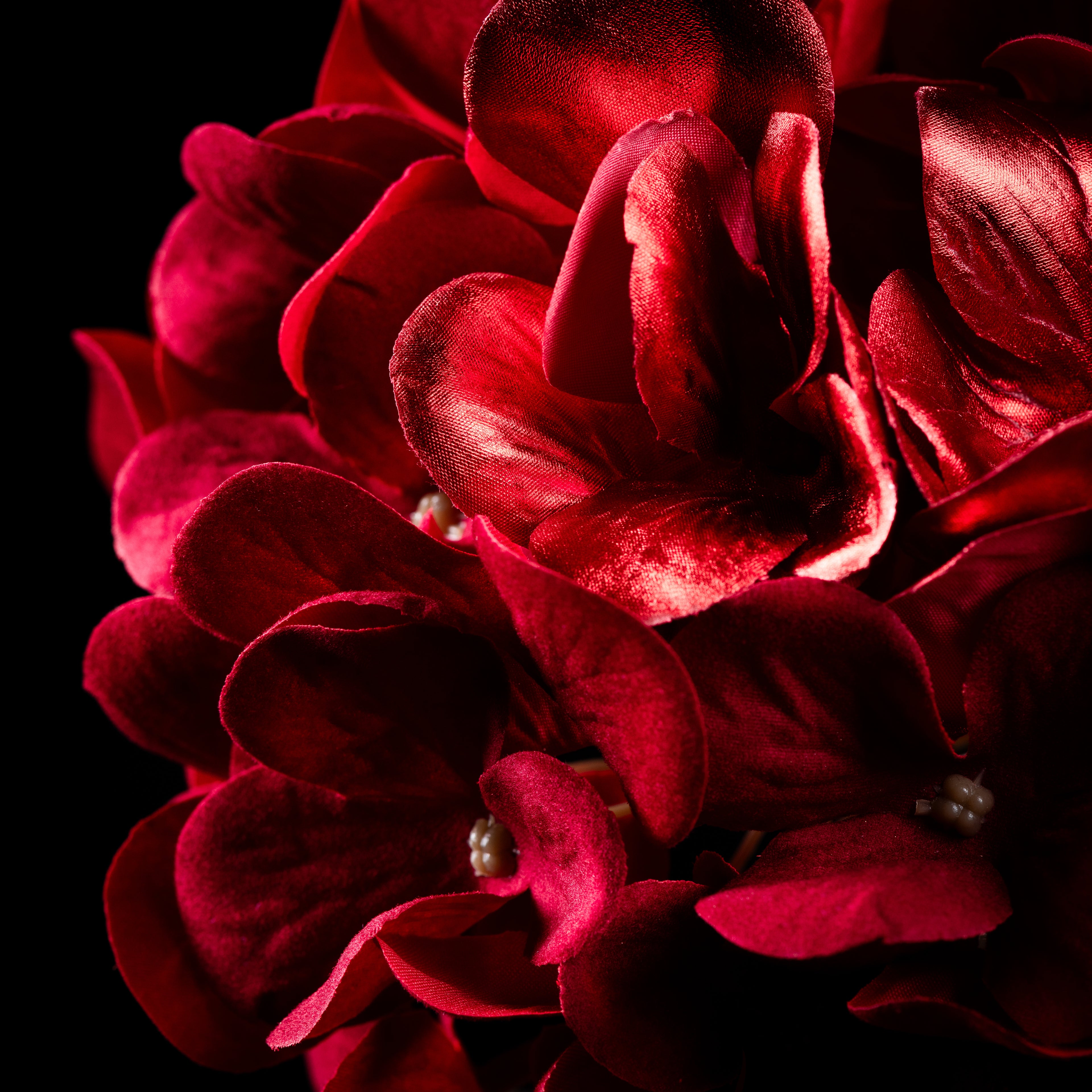 Hortensia artificiel Velours 80 cm Galan GA — vue alternative, plante d&