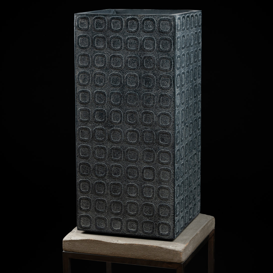 Cache Pot -Vase Haut Mineral