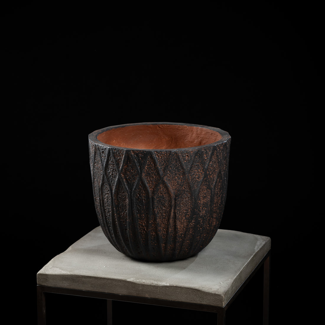 Cache Pot -Haut Antique