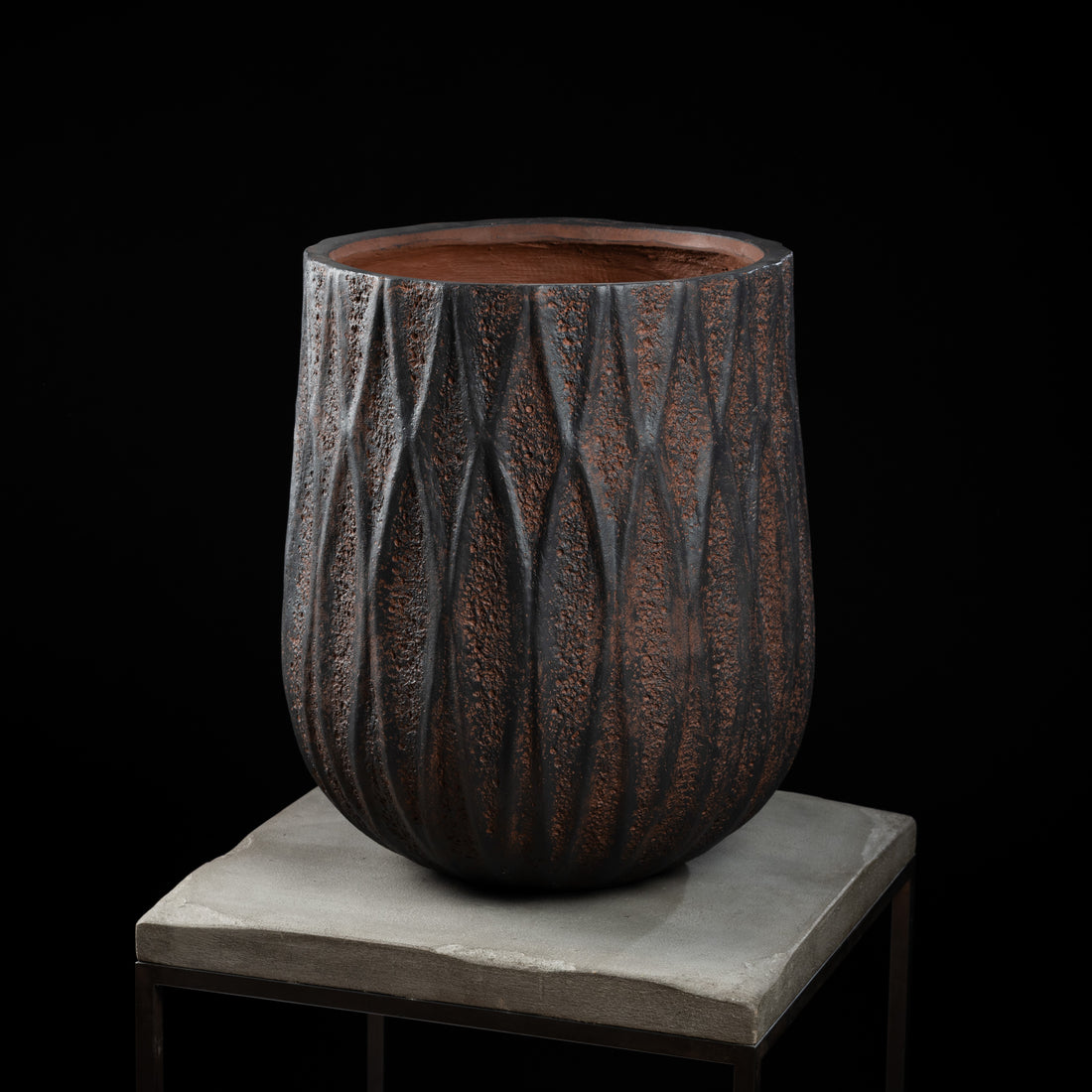 Cache Pot -Haut Antique