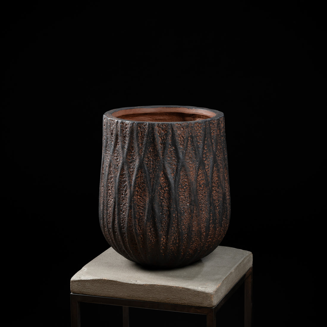 Cache Pot -Haut Antique