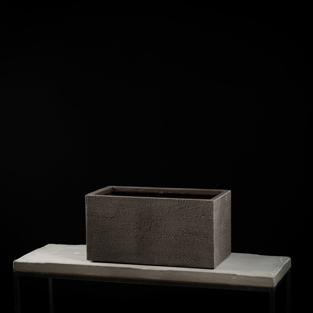 Cache Pot -Bac Rectangle Quartz
