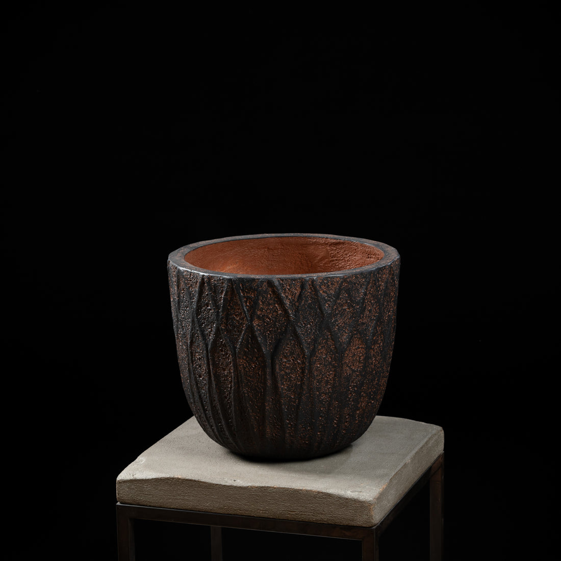 Cache Pot -Haut Antique