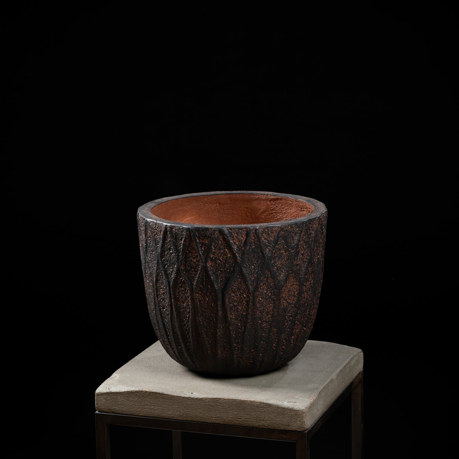 Cache Pot -Haut Antique