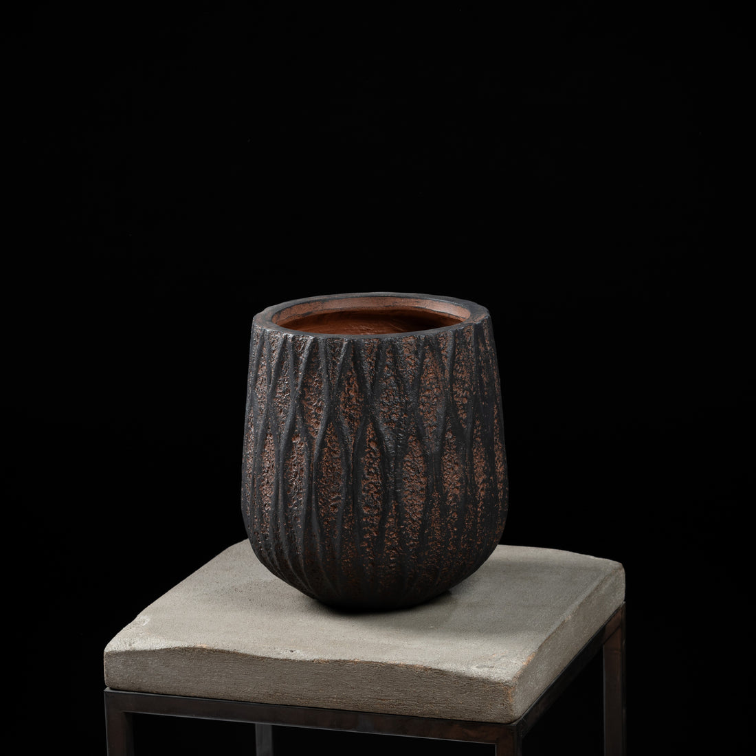 Cache Pot -Haut Antique