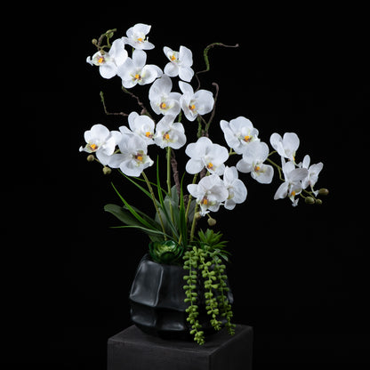 Orchidée artificielle Phalaénopsis Amabilis 57 cm Galan GA — vue alternative, plante d&