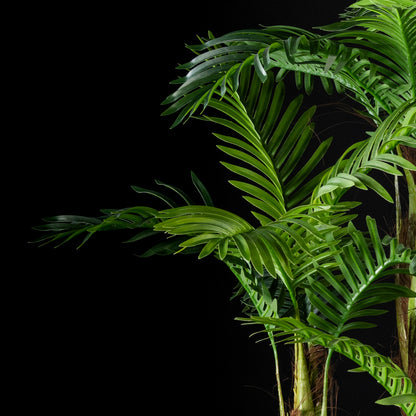 Palmier artificiel 3 troncs 140 cm — vue alternative, plante d&