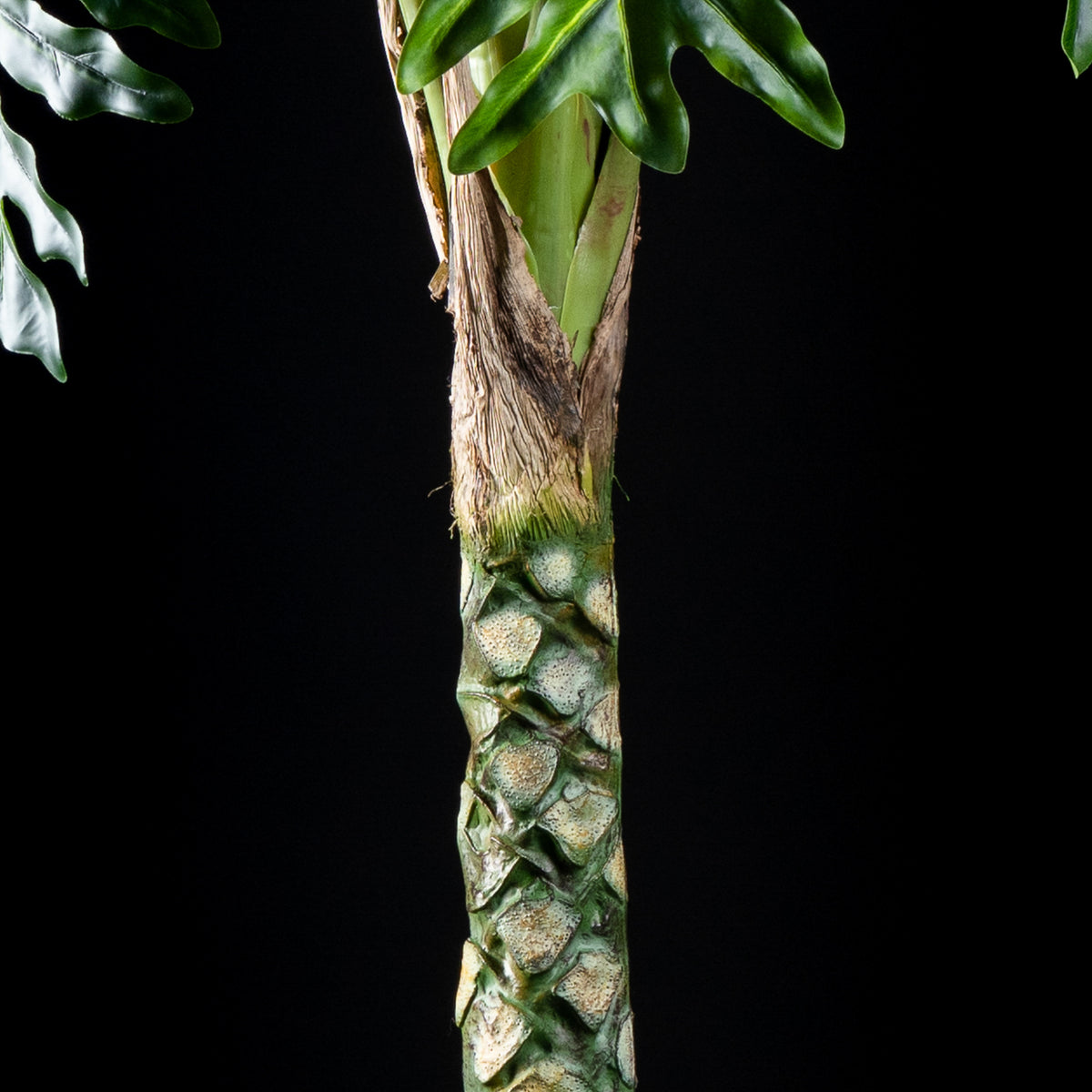 Plante artificielle Philo Selloum 170 cm — détail feuillage réaliste, sans entretien