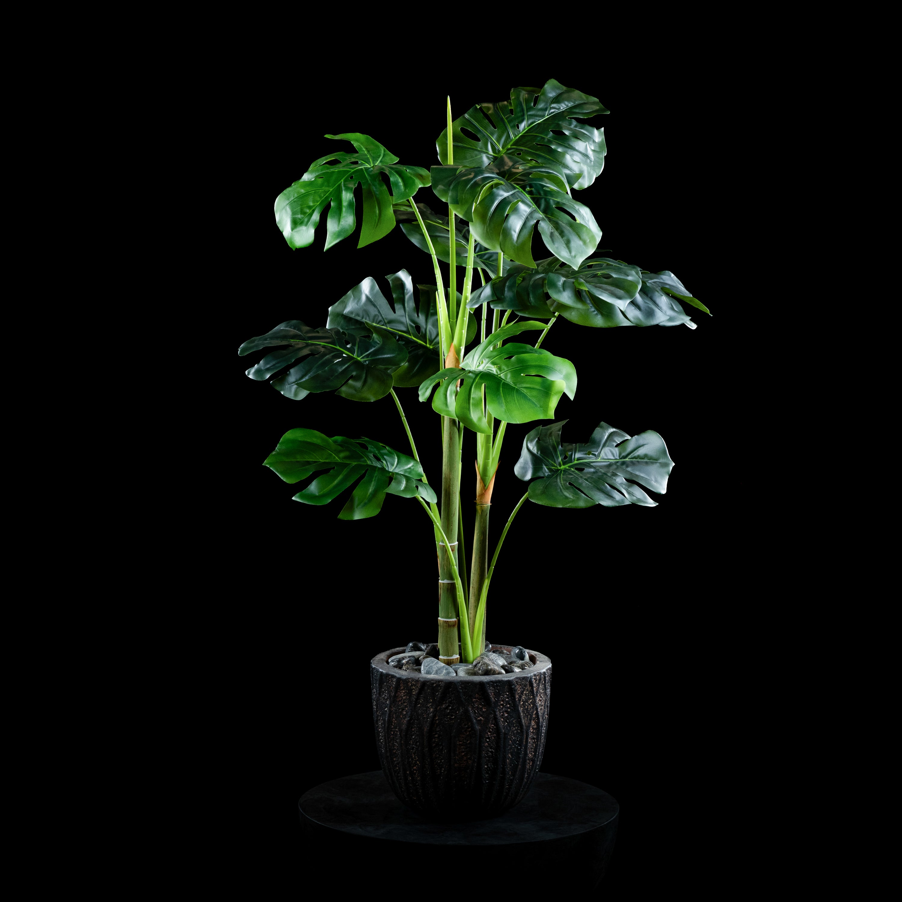 Cache-pot décoratif Plante Tropicale Philodendron 110 cm Galan GA — vue alternative, mise en scène plante
