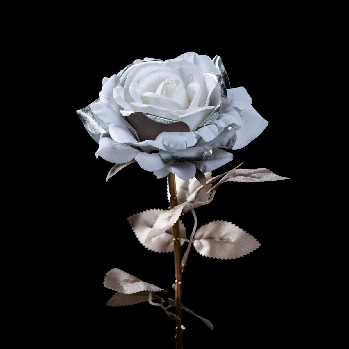 Rose artificielle Velours 75 cm Galan GA — vue alternative, plante d&