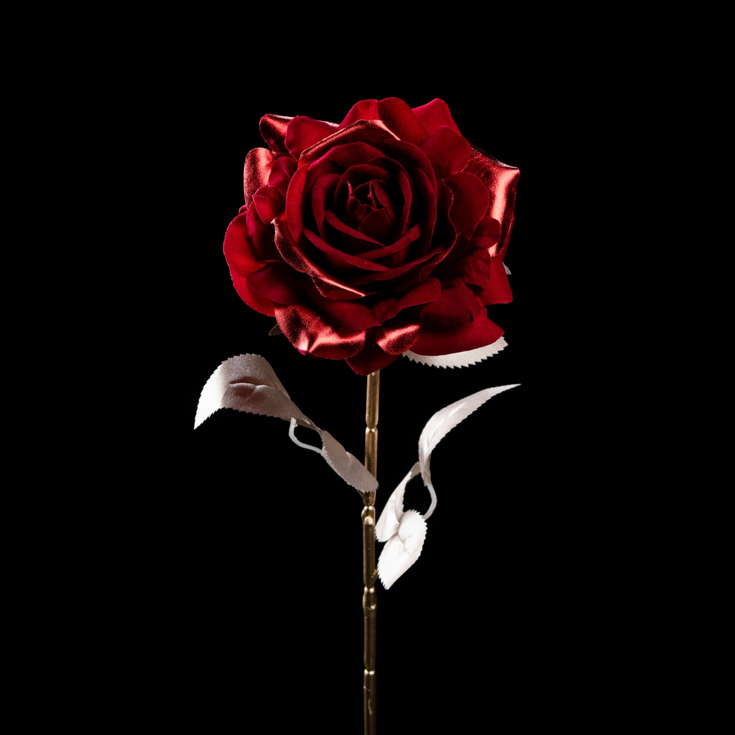 Rose artificielle Velours 75 cm Galan GA — vue alternative, plante d&