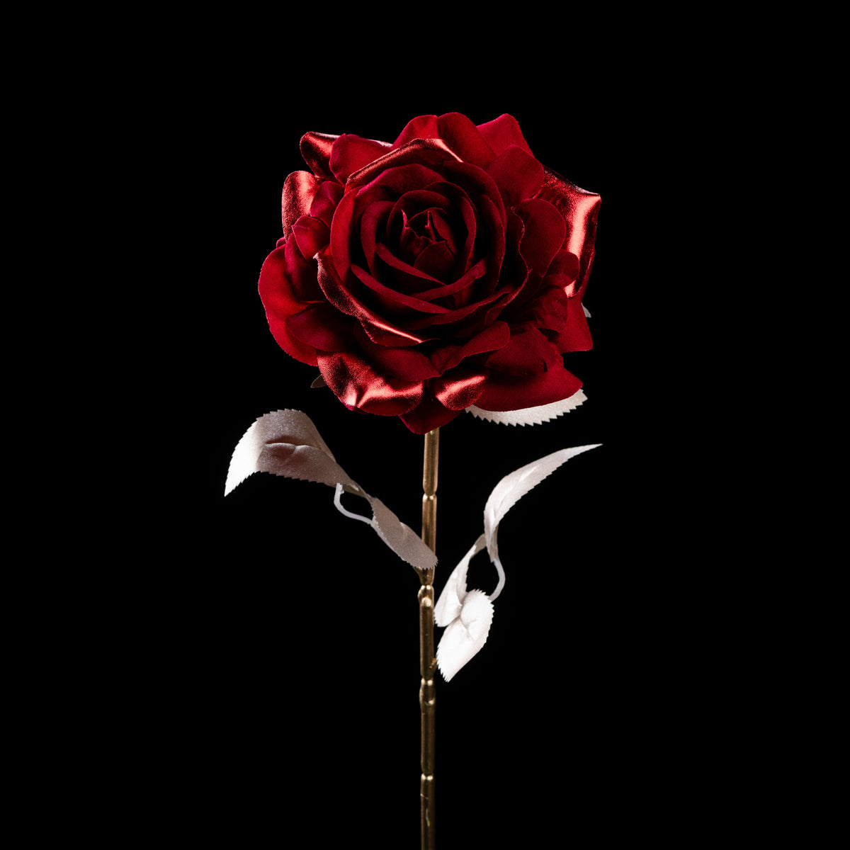 Rose artificielle Velours 75 cm Galan GA — vue alternative, plante d&