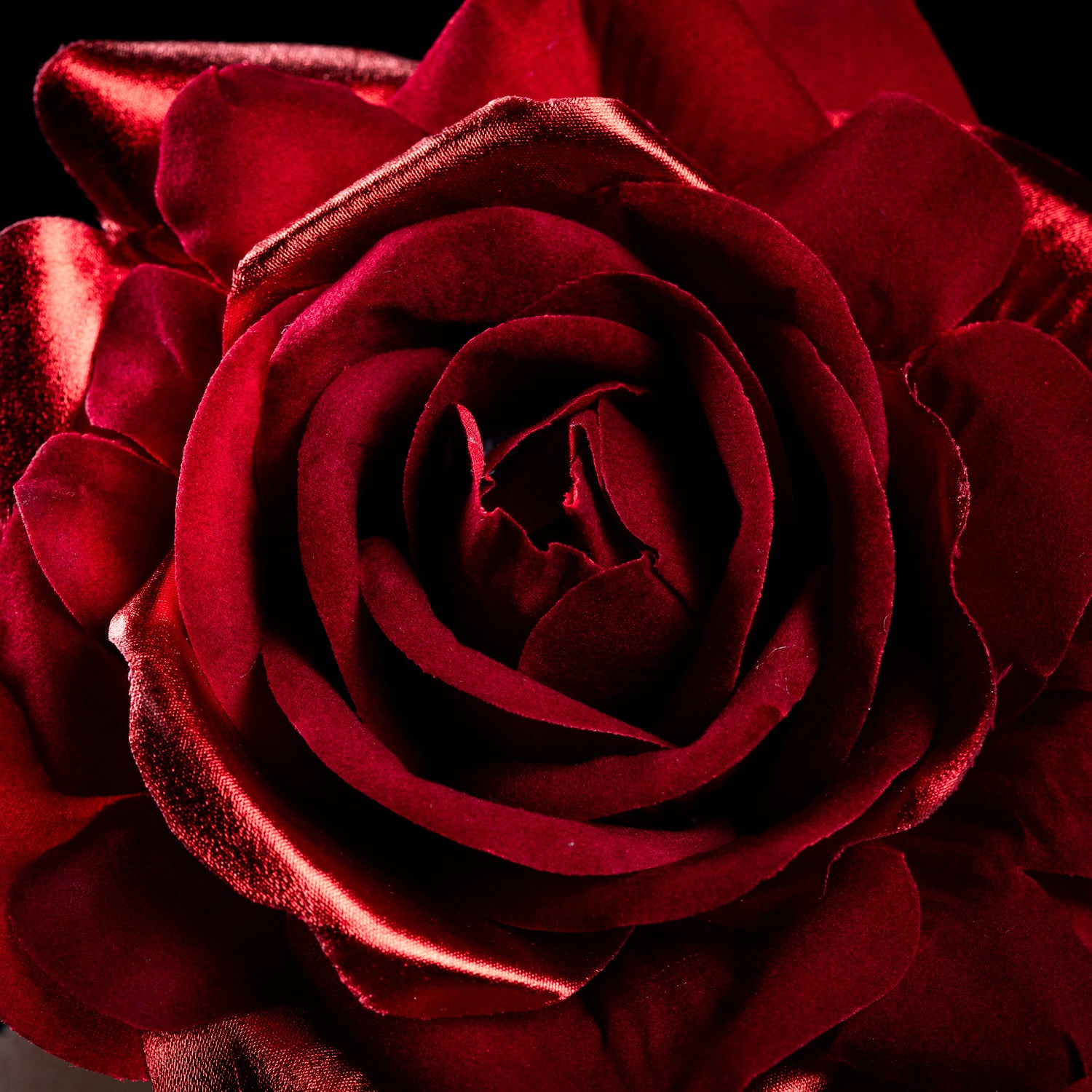 Rose artificielle Velours 75 cm Galan GA — vue alternative, plante d&
