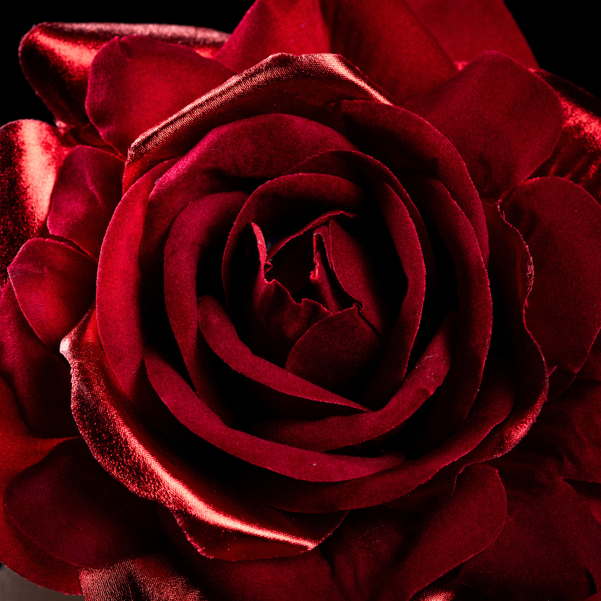 Rose artificielle Velours 75 cm Galan GA — vue alternative, plante d&